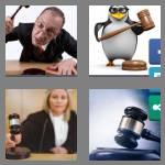 4 pics 1 word 5 letters gavel