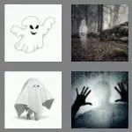 4 pics 1 word 5 letters ghost