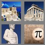 4 pics 1 word 5 letters greek