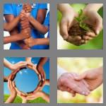 4 pics 1 word 5 letters hands