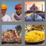 4 pics 1 word 5 letters india