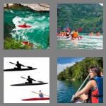 4 pics 1 word 5 letters kayak