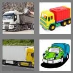 4 pics 1 word 5 letters lorry