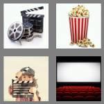 4 pics 1 word 5 letters movie