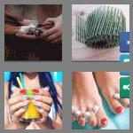 4 pics 1 word 5 letters nails