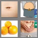 4 pics 1 word 5 letters navel