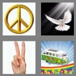 4 pics 1 word 5 letters peace