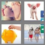 4 pics 1 word 5 letters piggy