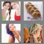 4 pics 1 word 5 letters plait