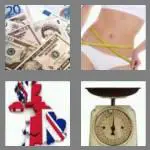 4 pics 1 word 5 letters pound