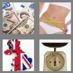 4 pics 1 word 5 letters pound