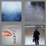 4 pics 1 word 5 letters rainy