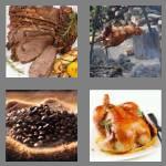 4 pics 1 word 5 letters roast