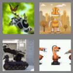 4 pics 1 word 5 letters robot