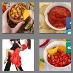 4 pics 1 word 5 letters salsa