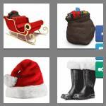 4 pics 1 word 5 letters santa