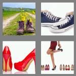 4 pics 1 word 5 letters shoes