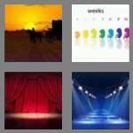 4 pics 1 word 5 letters stage