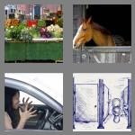 4 pics 1 word 5 letters stall