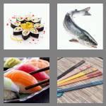 4 pics 1 word 5 letters sushi