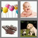 4 pics 1 word 5 letters sweet