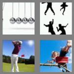 4 pics 1 word 5 letters swing