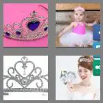 4 pics 1 word 5 letters tiara