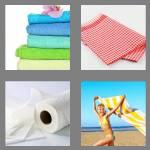 4 pics 1 word 5 letters towel