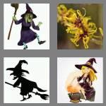 4 pics 1 word 5 letters witch