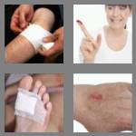 4 pics 1 word 5 letters wound