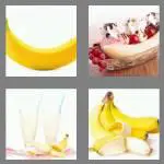 4 pics 1 word 6 letters banana