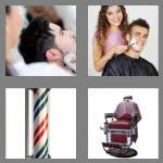 4 pics 1 word 6 letters barber