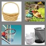 4 pics 1 word 6 letters basket