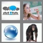 4 pics 1 word 6 letters bubble