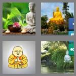 4 pics 1 word 6 letters buddha