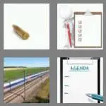 4 pics 1 word 6 letters bullet