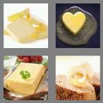 4 pics 1 word 6 letters butter