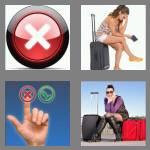 4 pics 1 word 6 letters cancel