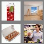 4 pics 1 word 6 letters carton