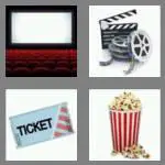 4 pics 1 word 6 letters cinema