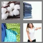 4 pics 1 word 6 letters cotton