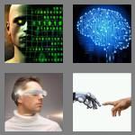 4 pics 1 word 6 letters cyborg