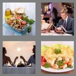 4 pics 1 word 6 letters dinner