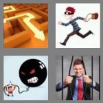 4 pics 1 word 6 letters escape