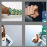 4 pics 1 word 6 letters finger