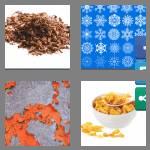 4 pics 1 word 6 letters flakes