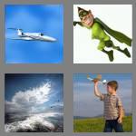 4 pics 1 word 6 letters flight