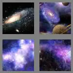4 pics 1 word 6 letters galaxy