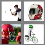 4 pics 1 word 6 letters helmet