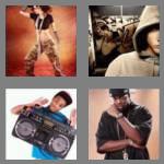 4 pics 1 word 6 letters hiphop